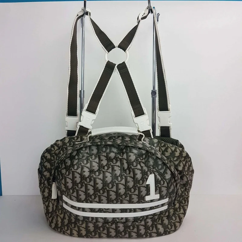 Christian Dior Vintage Monogram Nylon Backpack / Fanny Pack