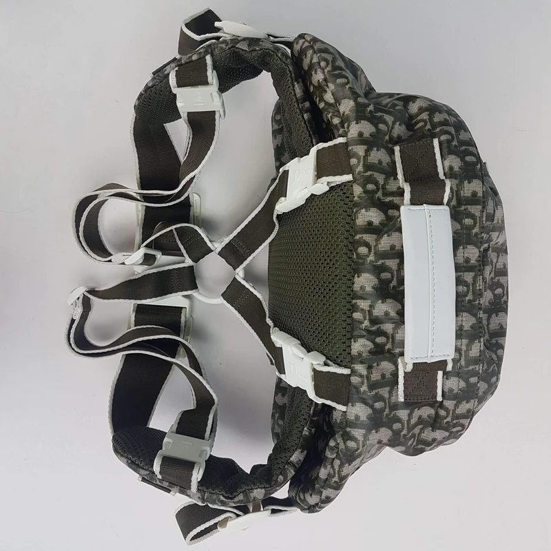 Christian Dior Vintage Monogram Nylon Backpack / Fanny Pack