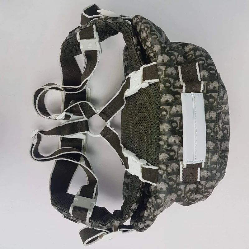 Christian Dior Vintage Monogram Nylon Backpack / Fanny Pack