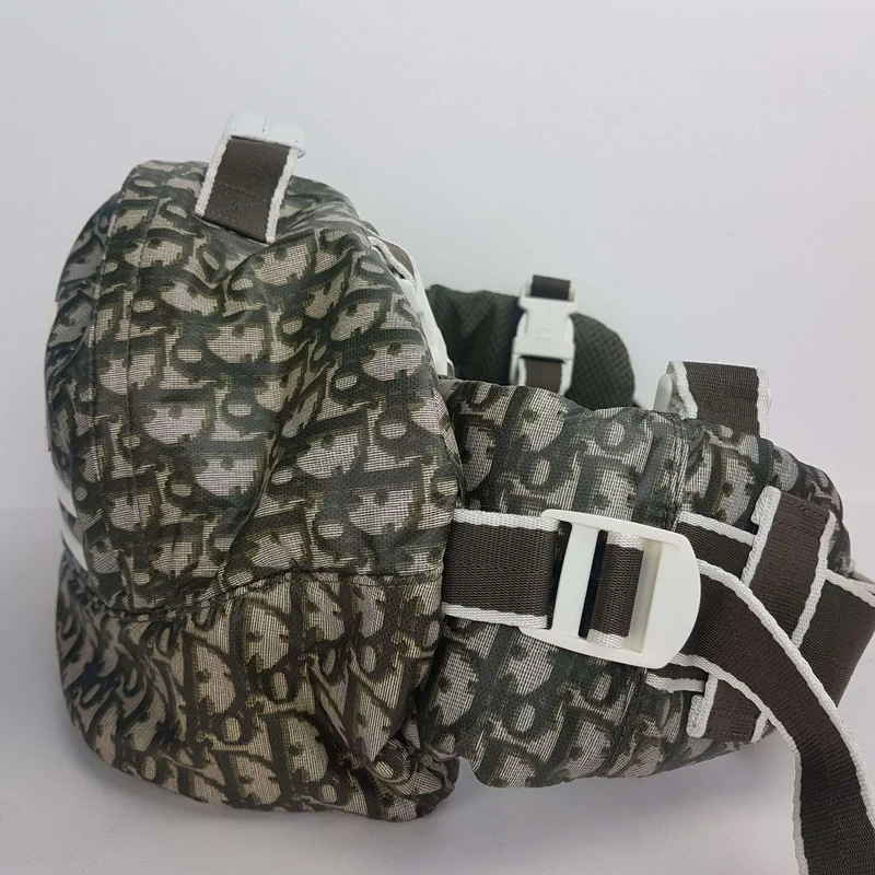 Christian Dior Vintage Monogram Nylon Backpack / Fanny Pack
