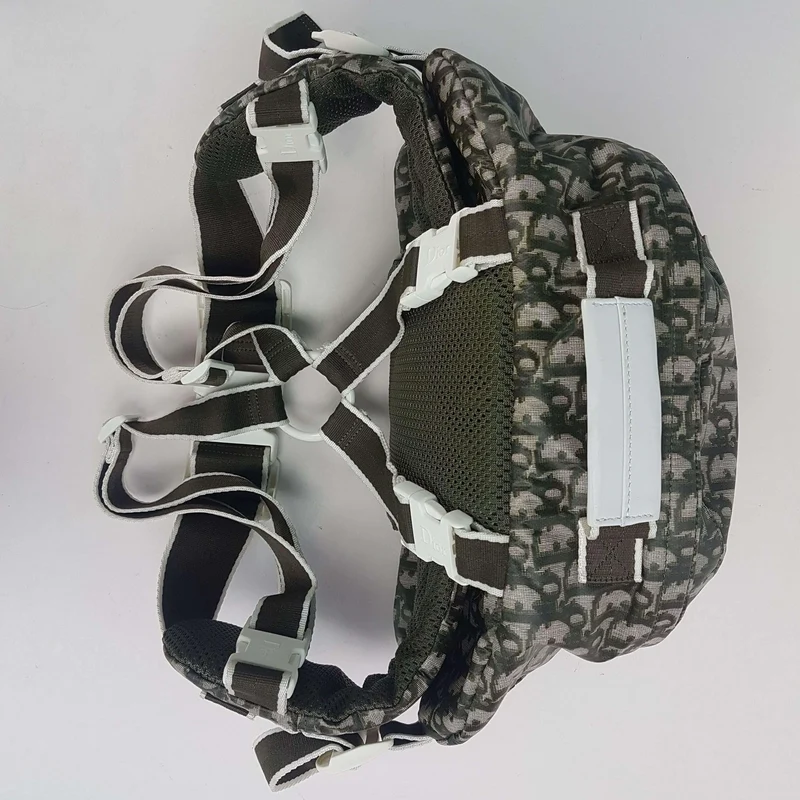 Christian Dior Vintage Monogram Nylon Backpack / Fanny Pack