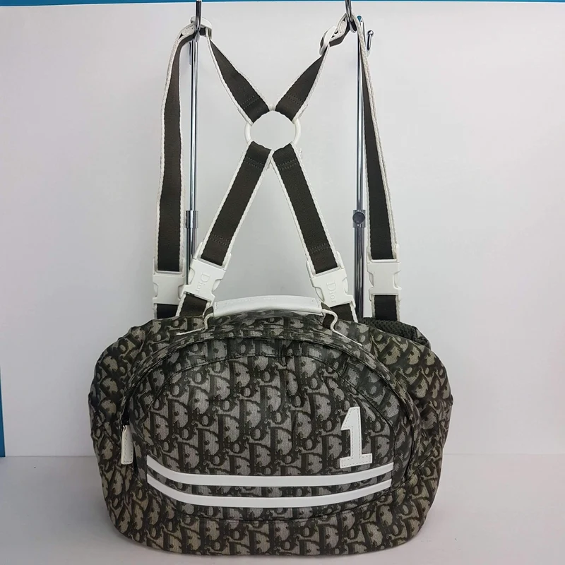 Christian Dior Vintage Monogram Nylon Backpack / Fanny Pack