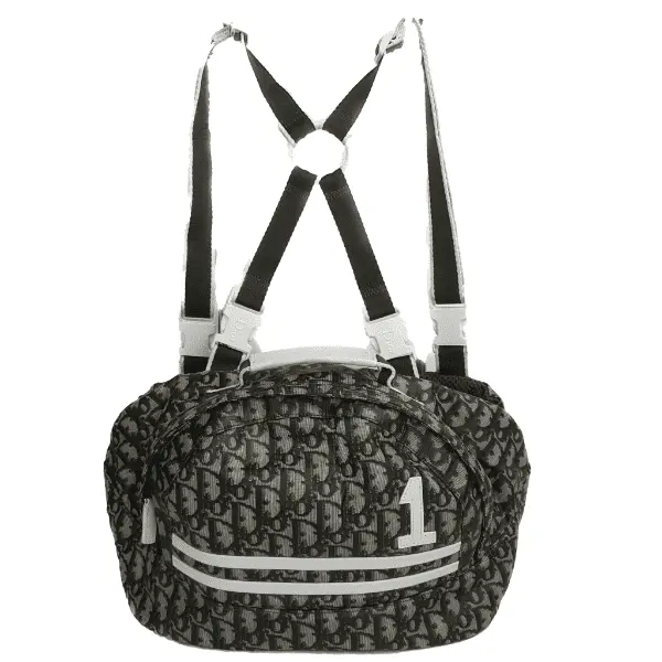 Christian Dior Vintage Monogram Nylon Backpack / Fanny Pack