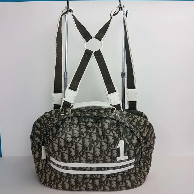 Christian Dior Vintage Monogram Nylon Backpack / Fanny Pack