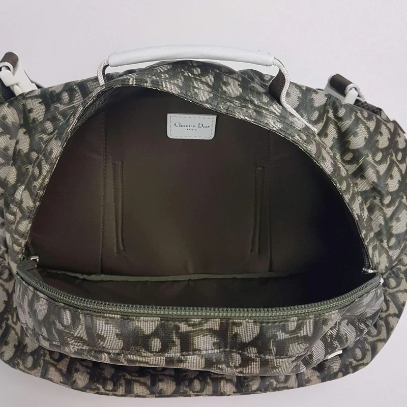Christian Dior Vintage Monogram Nylon Backpack / Fanny Pack