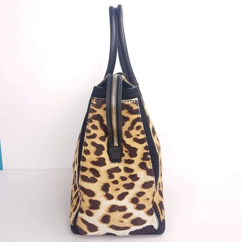 Yves Saint Laurent Ponyhair Muse Two Cabas Tote