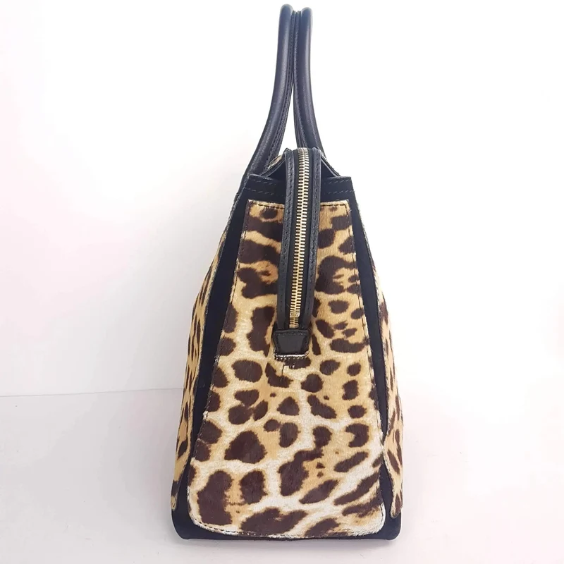 Yves Saint Laurent Ponyhair Muse Two Cabas Tote