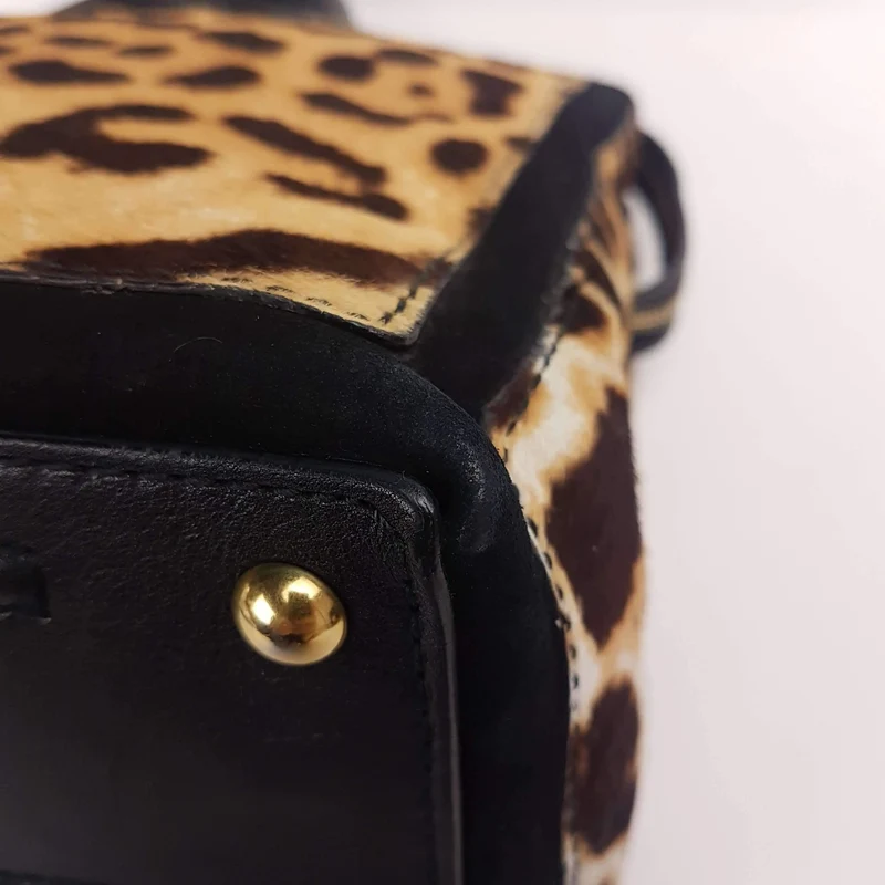 Yves Saint Laurent Ponyhair Muse Two Cabas Tote