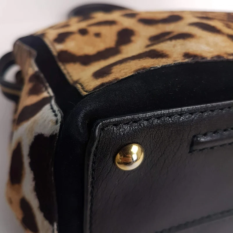 Yves Saint Laurent Ponyhair Muse Two Cabas Tote