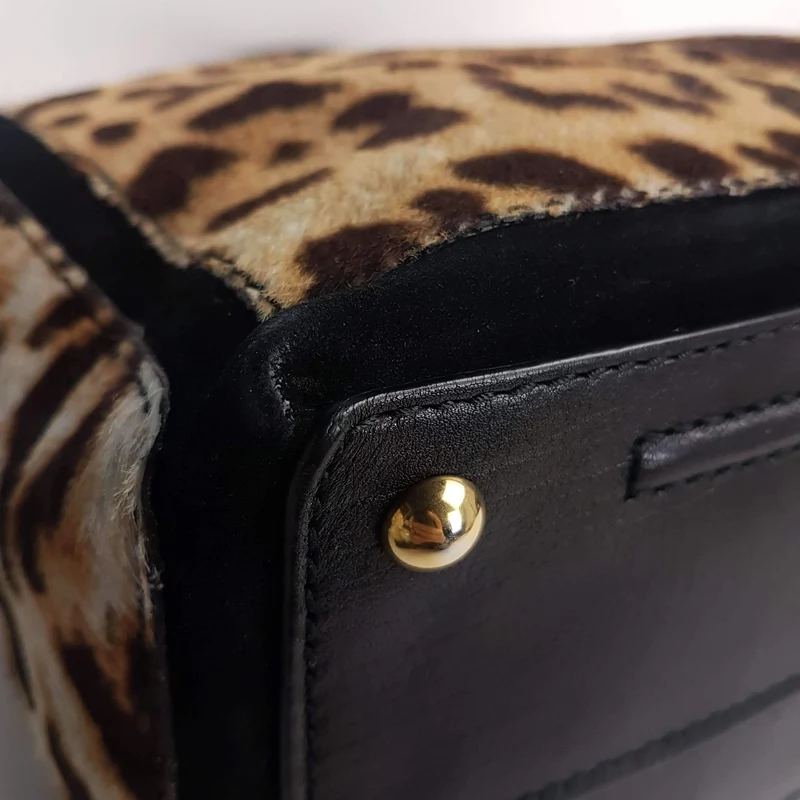 Yves Saint Laurent Ponyhair Muse Two Cabas Tote