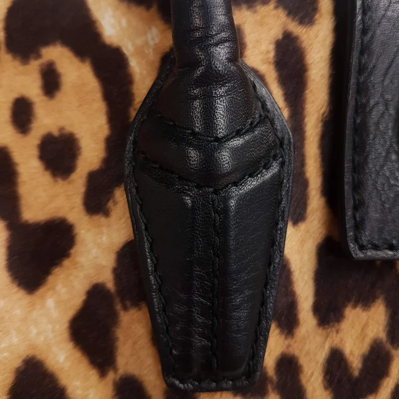 Yves Saint Laurent Ponyhair Muse Two Cabas Tote