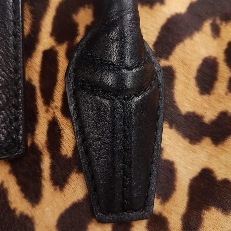 Yves Saint Laurent Ponyhair Muse Two Cabas Tote