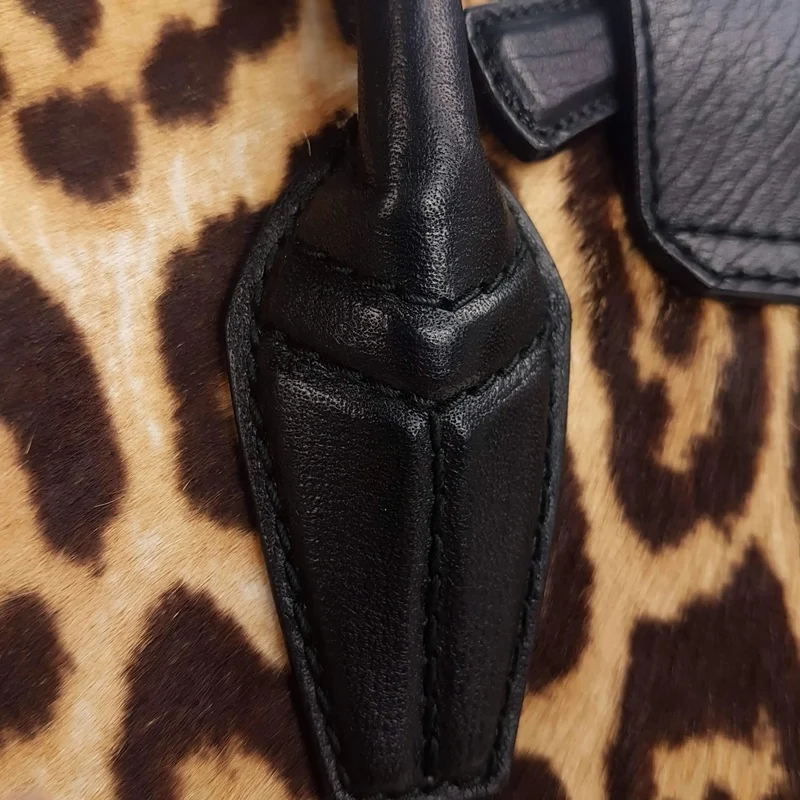 Yves Saint Laurent Ponyhair Muse Two Cabas Tote