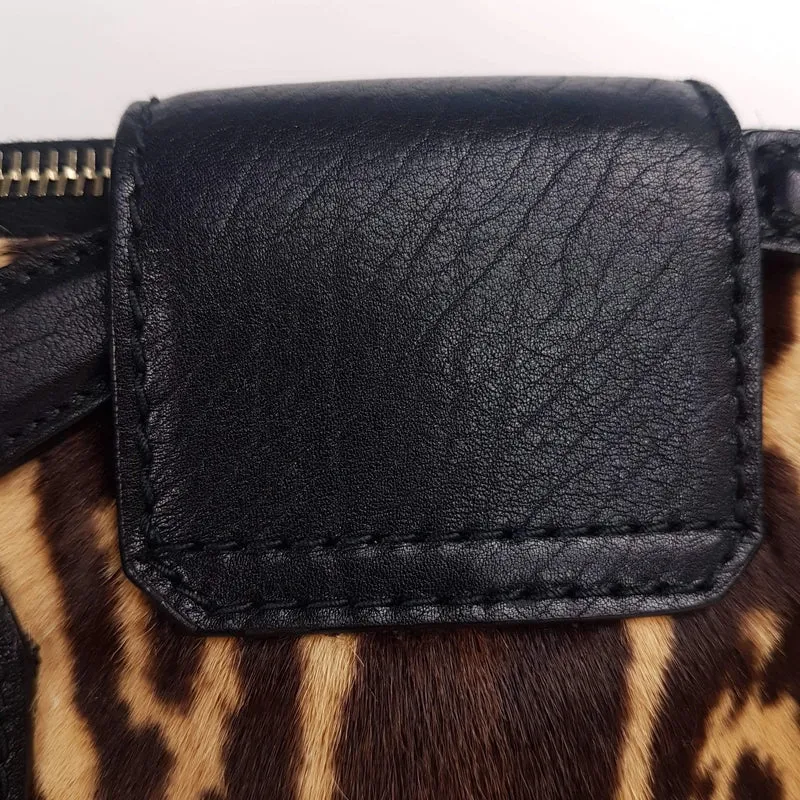 Yves Saint Laurent Ponyhair Muse Two Cabas Tote