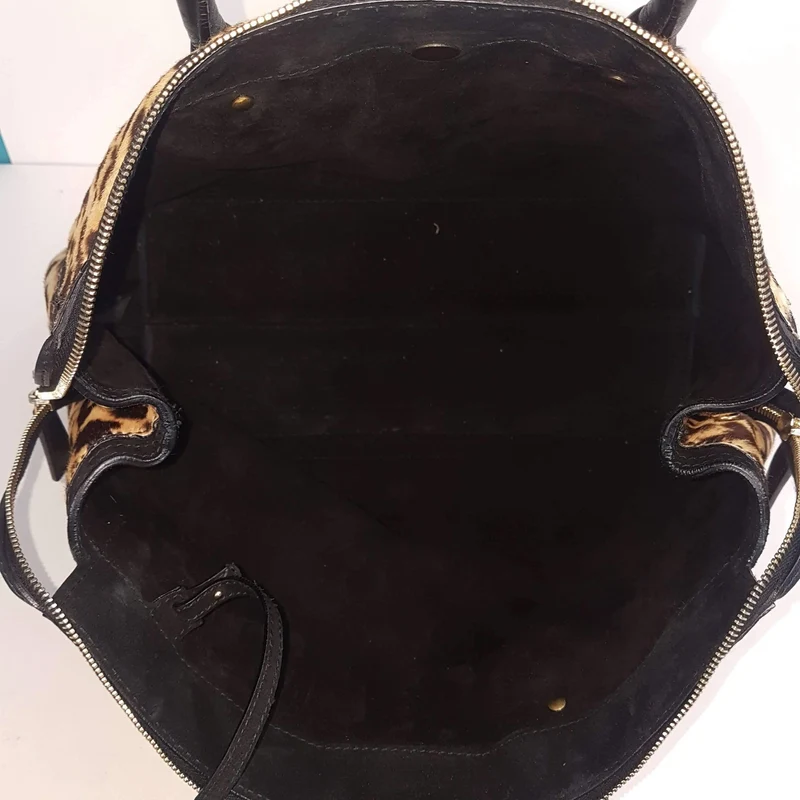 Yves Saint Laurent Ponyhair Muse Two Cabas Tote