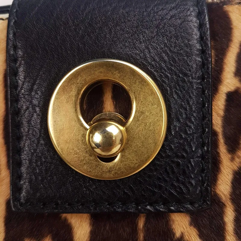 Yves Saint Laurent Ponyhair Muse Two Cabas Tote