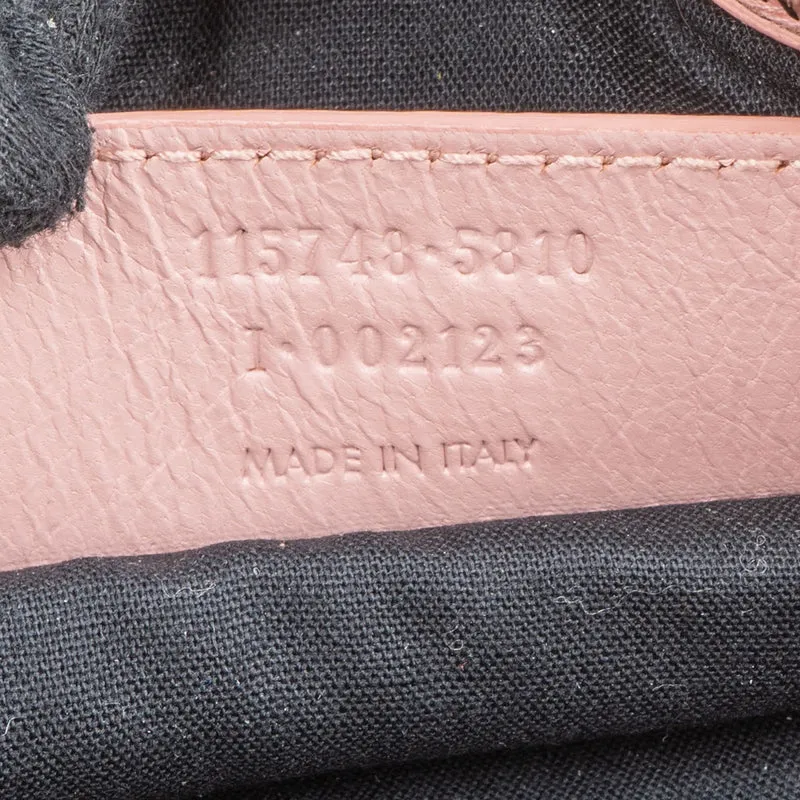 Balenciaga Pink Hair Leather City Handbag