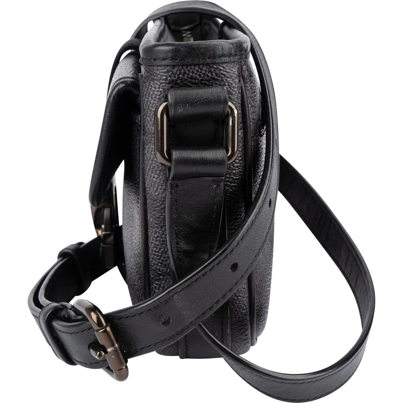 Coach Monogram Signature Canvas League 19 Crossbody Bag