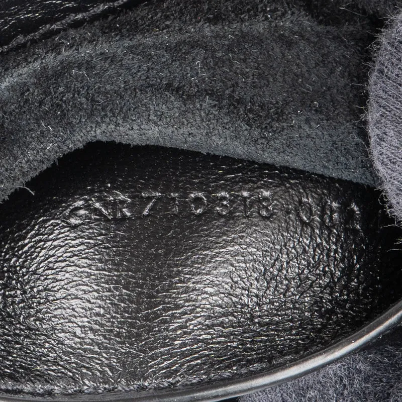 Saint Laurent Black Leather 5 à 7 Mini Hobo Handbag