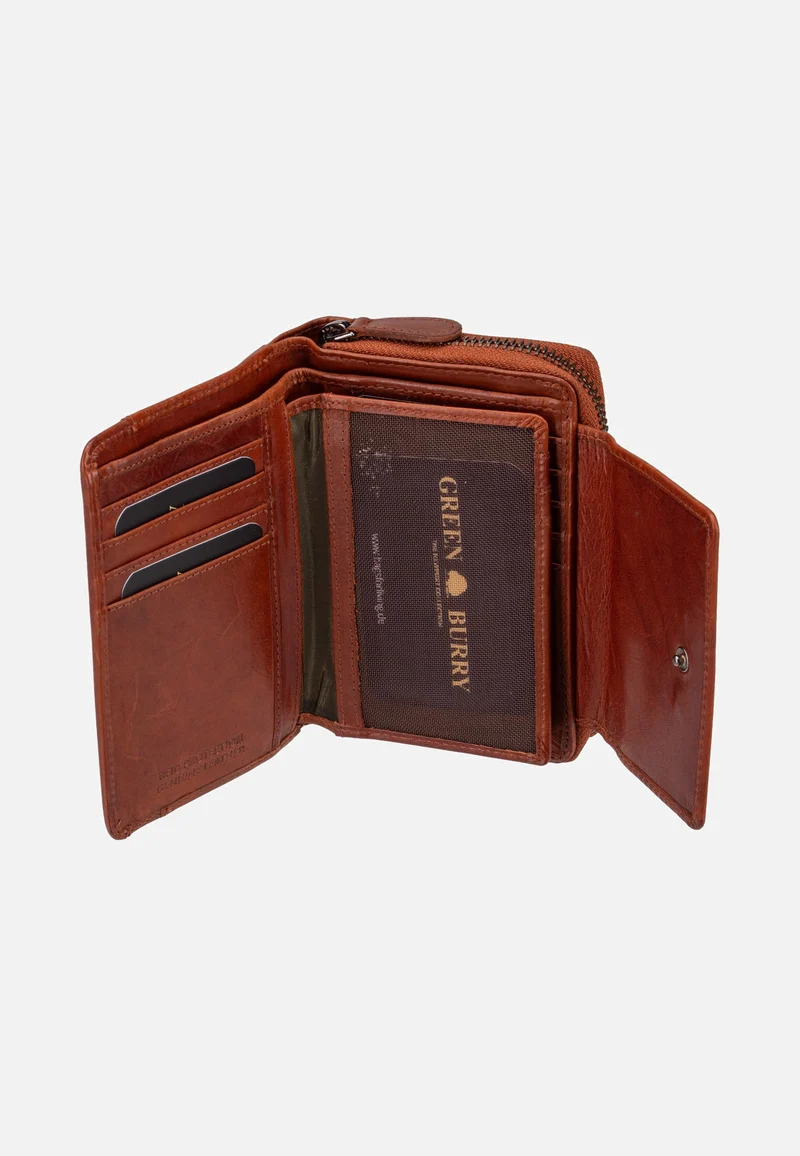 Newport Rv-Damenbörse Rfid Caramel - Portemonnaie