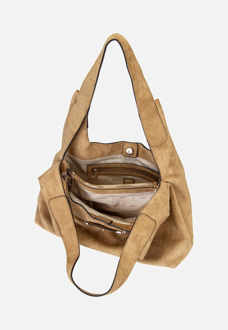 Sunset Suede 14020 Tan - Hobo Bag