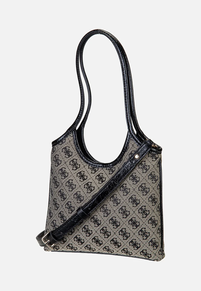 Samantha Mini 13750 Black Logo - Schultertasche