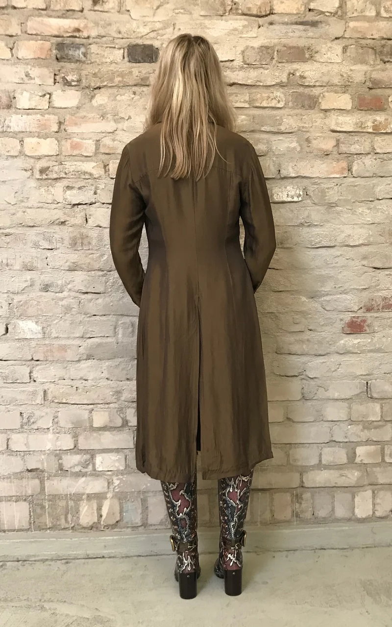 Vintage 90s Longblouse Iridescent Colour