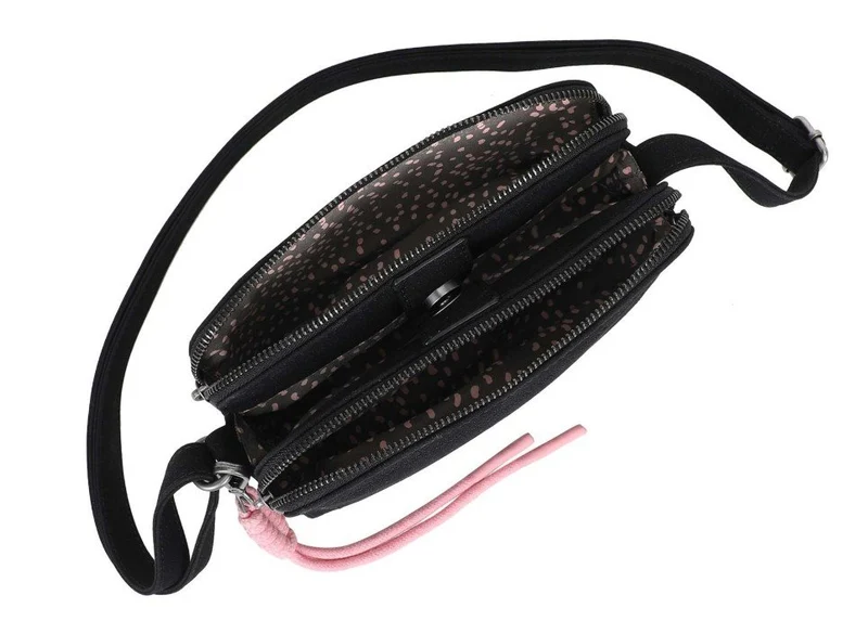 Fritzi aus Preußen Jony Suede Jacky Cross Bag Tasche Damen Schwarz