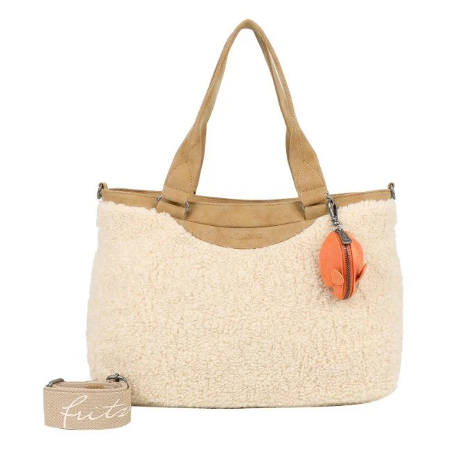 Fritzi aus Preußen Joly Limited Teddy Tasche Damen Creme