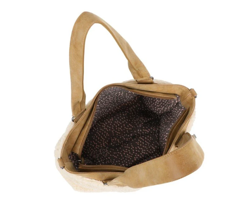 Fritzi aus Preußen Joly Limited Teddy Tasche Damen Creme