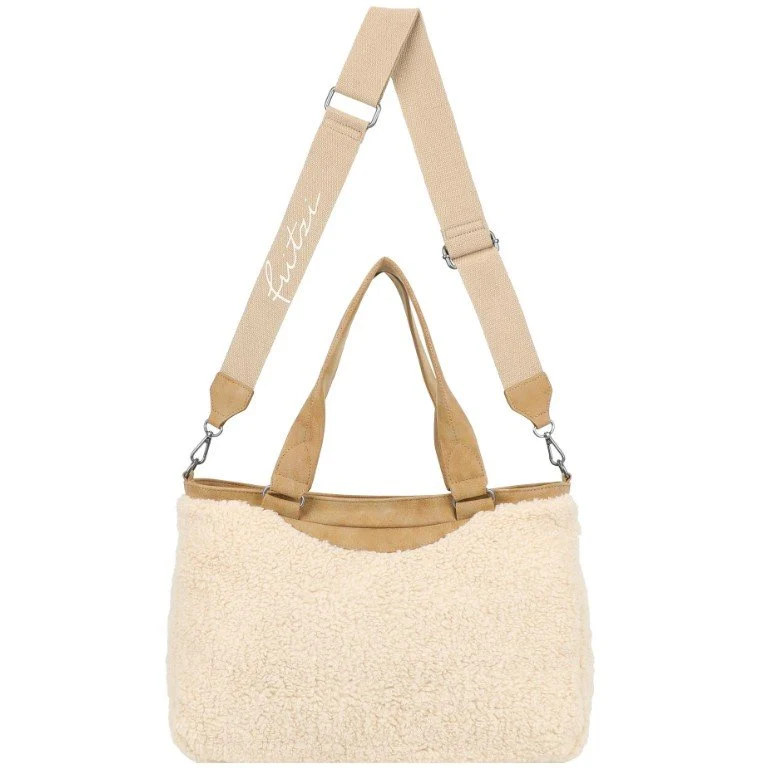 Fritzi aus Preußen Joly Limited Teddy Tasche Damen Creme