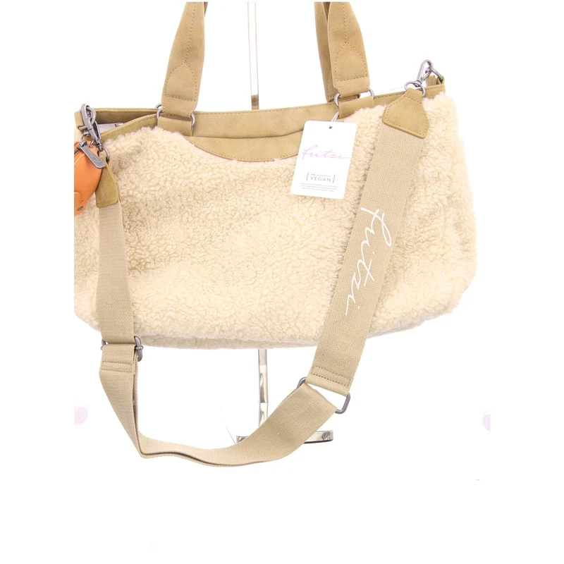 Fritzi aus Preußen Joly Limited Teddy Tasche Damen Creme