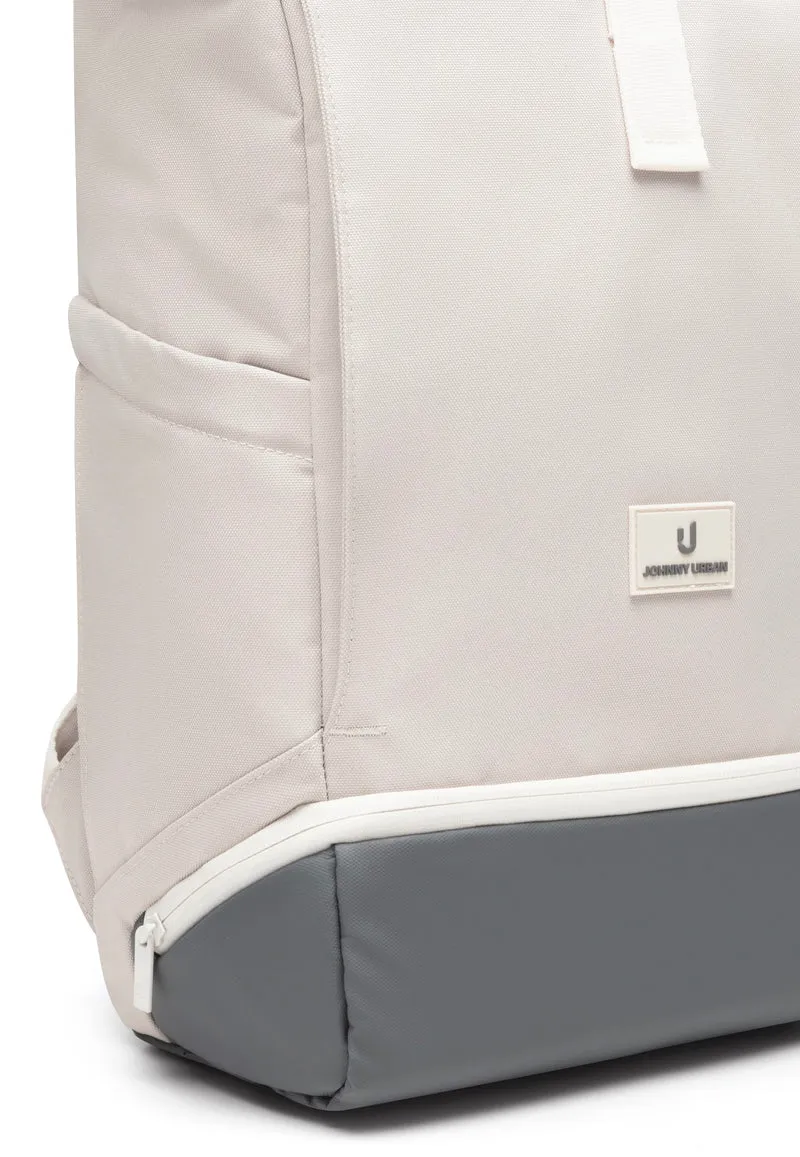 Allen Medium Sand-Grau - Rolltop Rucksack