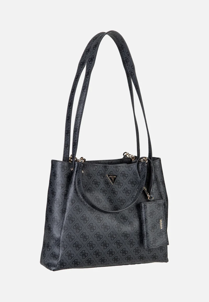 Lorella Logo Girlfriend 84230 Coal Logo - Tote Bag