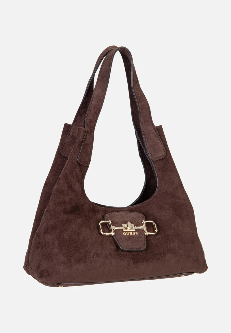 Sunset Small Suede 14010 Espresso - Schultertasche