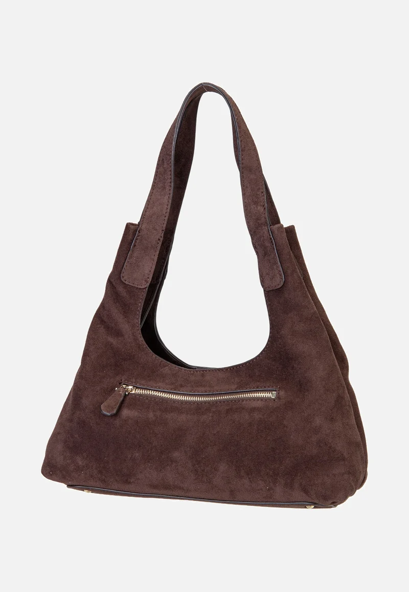 Sunset Small Suede 14010 Espresso - Schultertasche