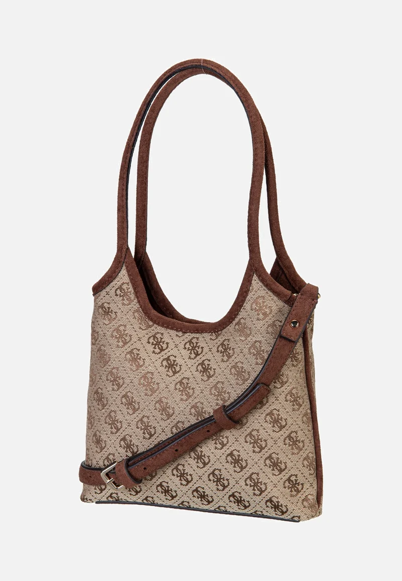 Samantha Mini 13750 Latte Logo/Brown - Schultertasche