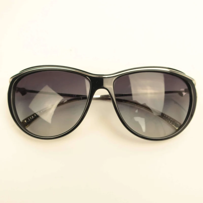 Chanel Cat Eye Bow Sunglasses Black