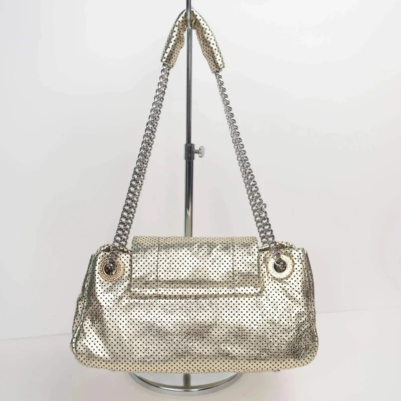 Chanel Drill Perforated Leather Flap Bag