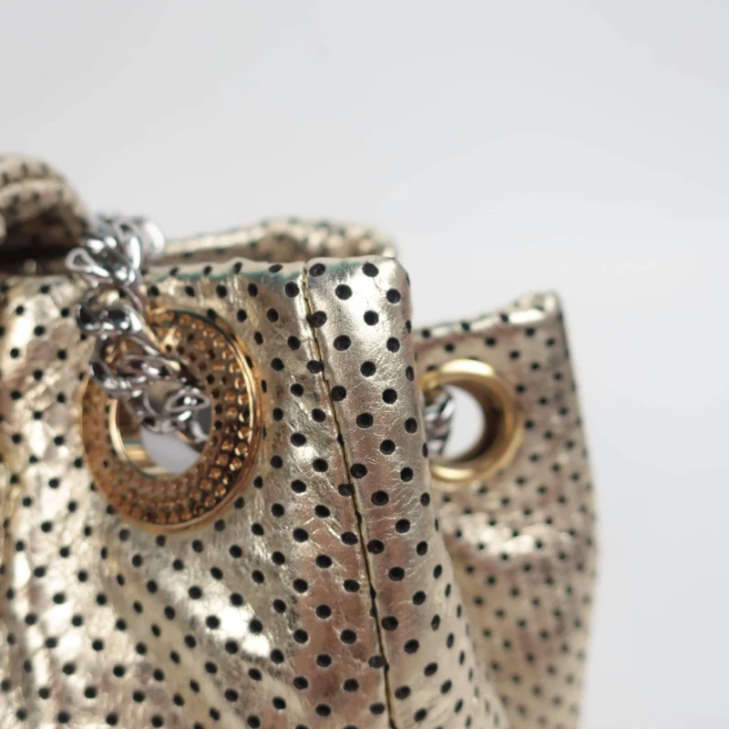 Chanel Drill Perforated Leather Flap Bag