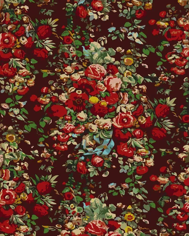 Malen nach Zahlen - Chintz-Muster - Sir Matthew Digby wyatt