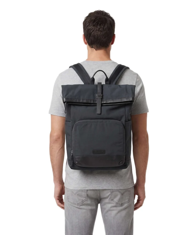 Marc O'Polo Mory M Rolltop Rucksack peppercorn grey