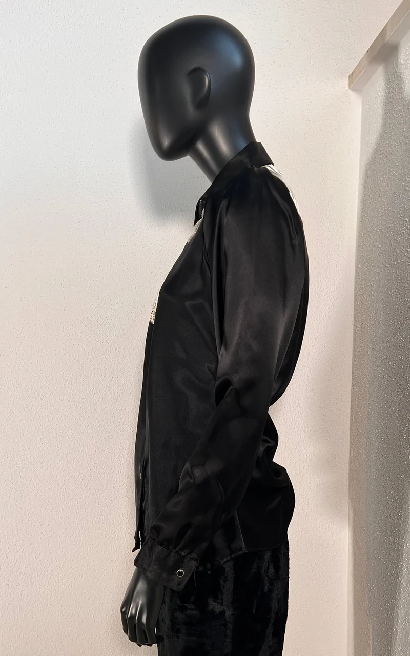 Vintage Kenny Rogers Collection Satin Shirt
