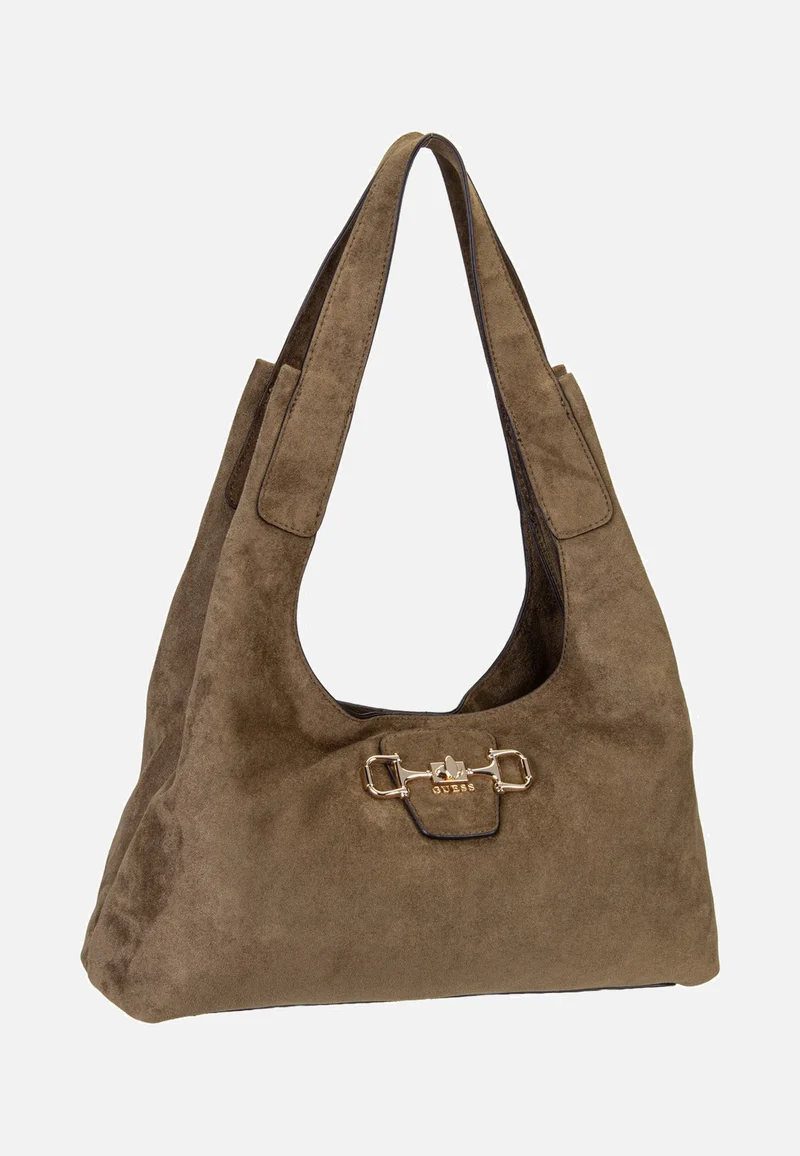 Sunset Suede 14020 Olive - Hobo Bag