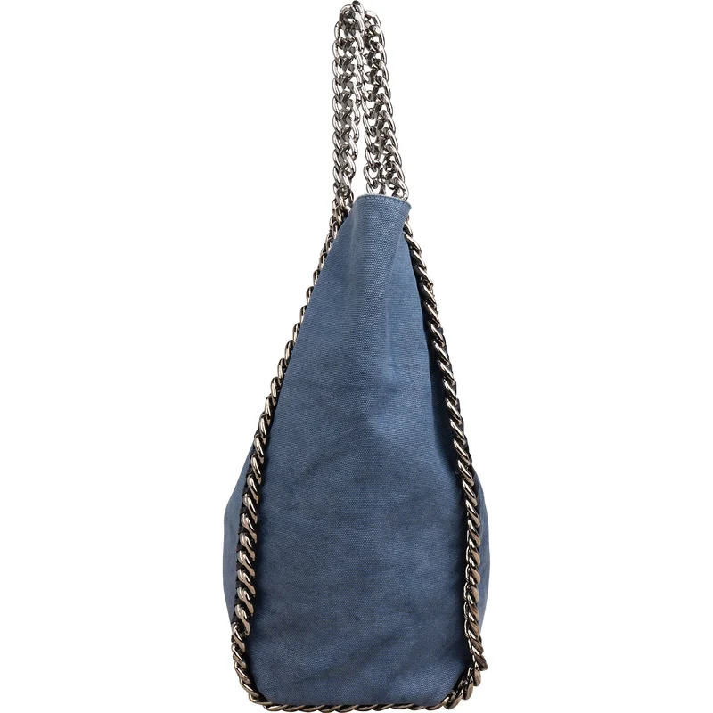 Stella McCartney Denim Falabella Tote Shoulder Bag