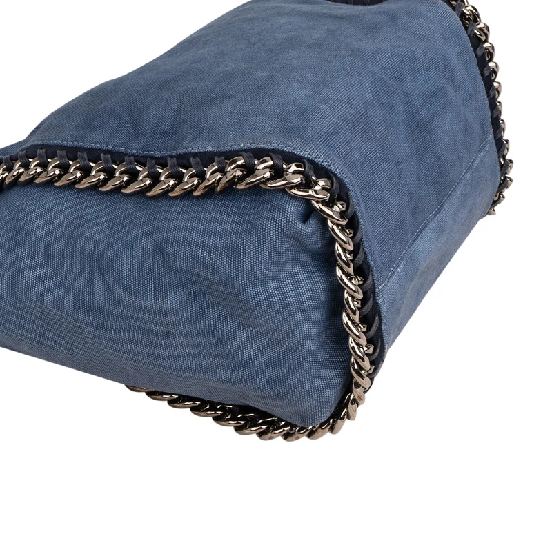 Stella McCartney Denim Falabella Tote Shoulder Bag