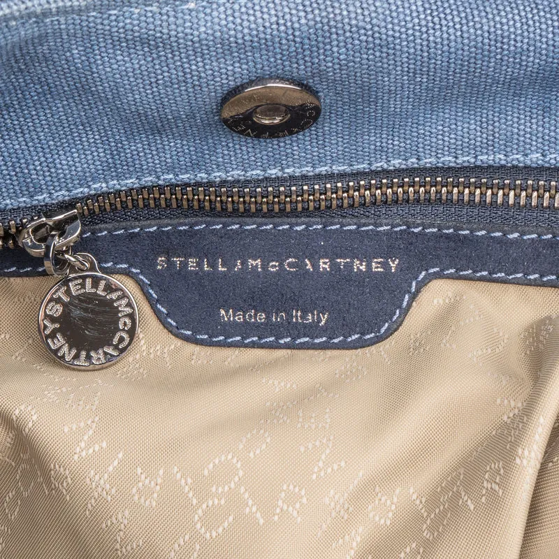 Stella McCartney Denim Falabella Tote Shoulder Bag