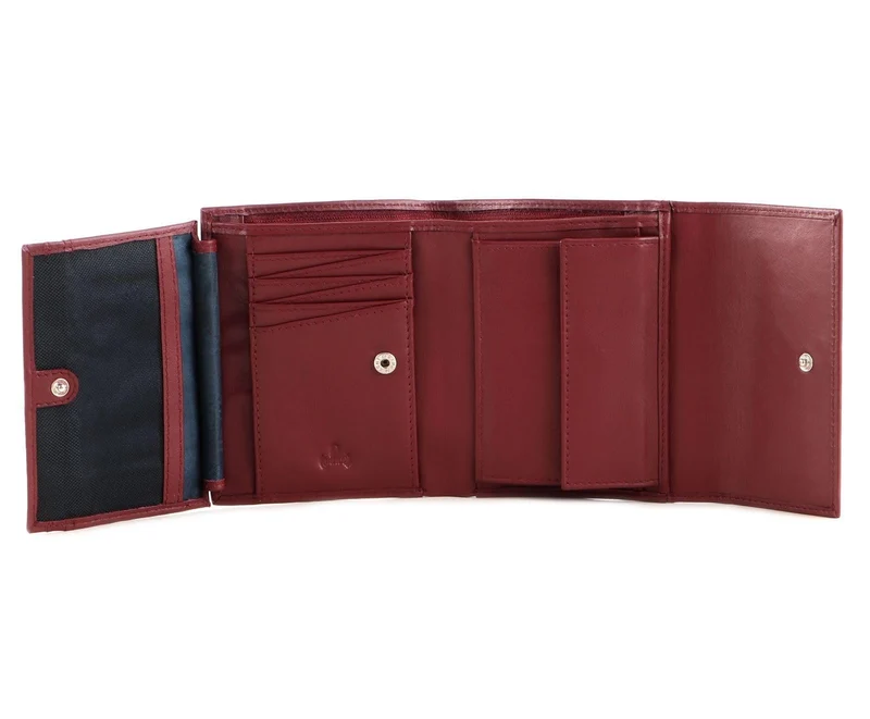 VOI LEATHER DESGIN & CO. Geldbörse rot