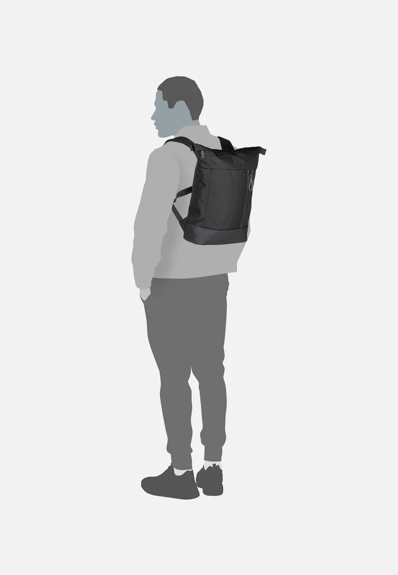 Northwood RS Eddie SVF Black - Rolltop Rucksack