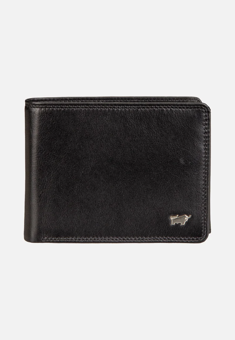 Golf RFID Coin Wallet 8Cs + Loop Black - Portemonnaie